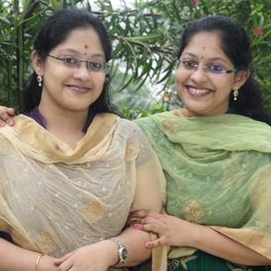 Shwetha and Deeptha